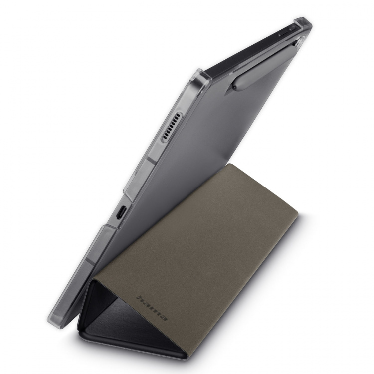 Hama Fold Clear Tablettikotelo Samsung Galaxy Tab S10 FE 10.9:lle/S9 FE 10,9:lle Musta/Läpinäkyvä Hama Fold Clear Tablettikotelo Samsung Galaxy Tab S10 FE 10.9:lle/S9 FE 10,9:lle Musta/Läpinäkyvä