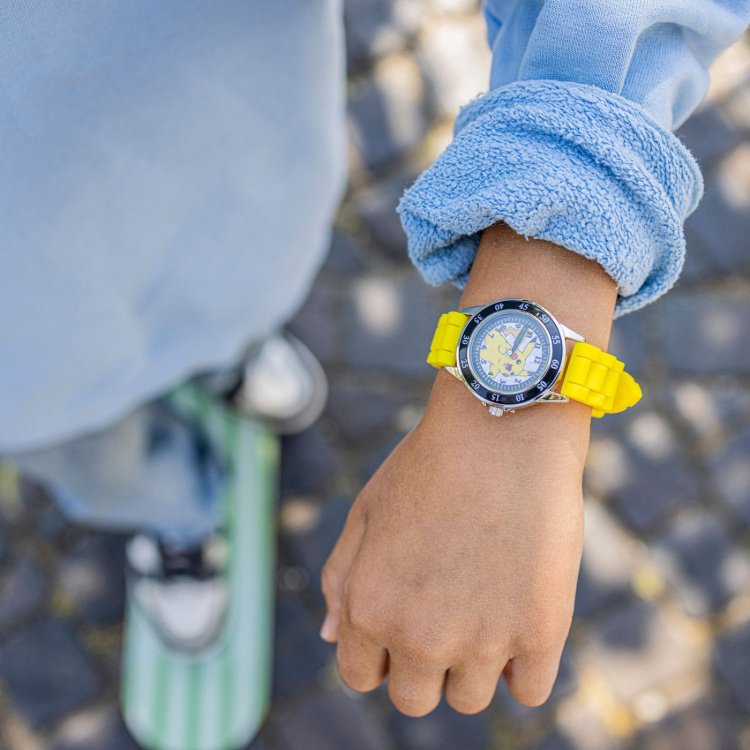 ACCUTIME Kello Time Teacher Keltainen