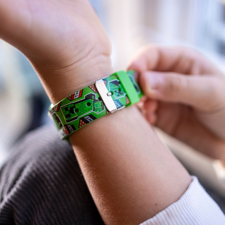 ACCUTIME Kello LED Minecraft V2