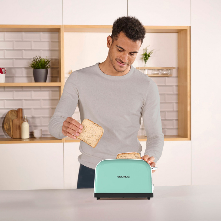 Taurus Leivänpaahdin Kaksi Paikkaa Vintage 2 Mintunvärinen