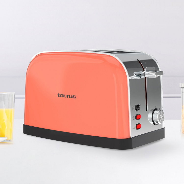 Taurus Leivänpaahdin Kaksi Paikkaa Vintage 2 Koralli