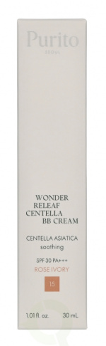 Purito Seoul Wonder Releaf Centella BB Cream SPF30 PA+++ 30 ml #15 Rose Ivory