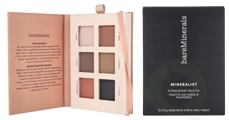 BareMinerals Mineralist Eye Shadow Palette 7.8 g Ultranatural