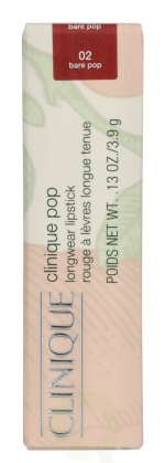 Clinique Pop Longwear Soft Lipstick 3.9 g #02 Bare Pop