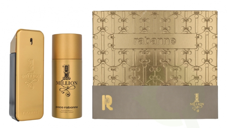 Paco Rabanne 1 Million Giftset 250 ml Edt Spray 100ml/Deodorant Spray 150ml