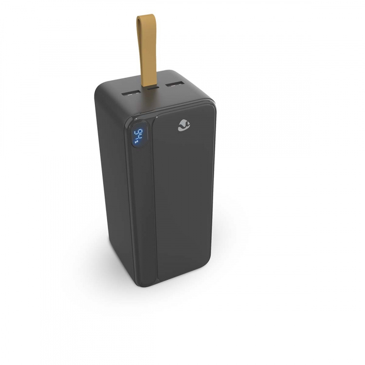 Nedis Virtapankki | 30000 mAh | 1.5 / 1.67 / 2.0 / 2.22 / 3.0 A | Lähtöliitäntöjen määrä: 3 | Lähtöliitäntä: 1x USB-C™ / 2x USB-A | Sisääntulon liitäntä: 1x USB-C™ | PD3.0 20W | Litium-Polymeeri | Näyttö