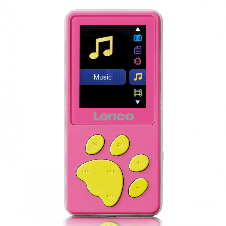 Lenco 8GB MP3 MP4-soitin 1,8