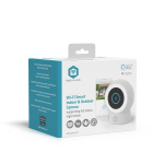 Nedis SmartLife Ulkokamera | Spotlight | 3MP Full HD 1296p | IP65 | MicroSD (ei sisälly) / Onvif / Pilvipalvelutallennus (valinnainen) | 5 V DC | Liiketunnistimella | Yökuvaus | Valkoinen Nedis SmartLife Ulkokamera | Spotlight | 3MP Full HD 1296p | IP65 | MicroSD (ei sisälly) / Onvif / Pilvipalvelutallennus (valinnainen) | 5 V DC | Liiketunnistimella | Yökuvaus | Valkoinen