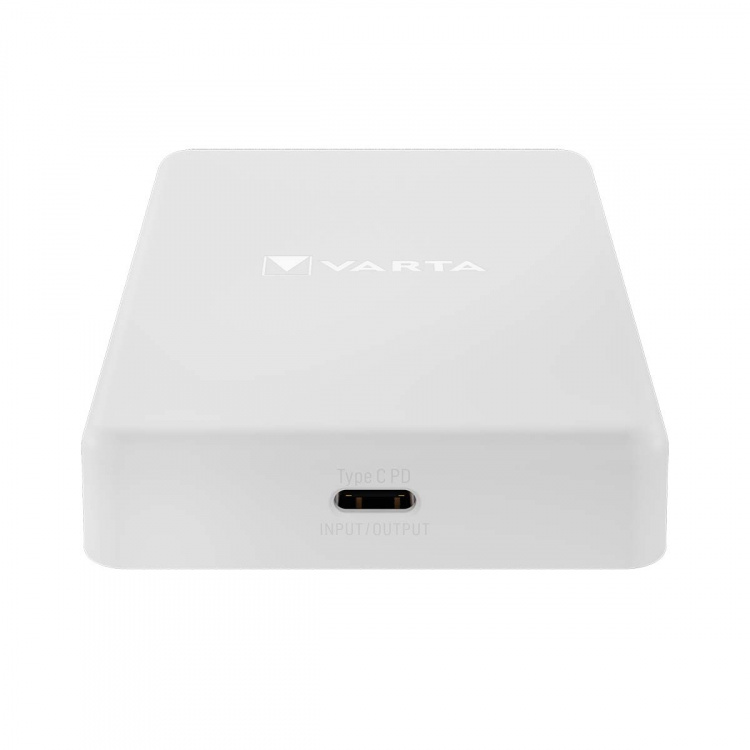 Varta Mag Pro Wireless Power Bank 5.000mAh - Valkoinen painos