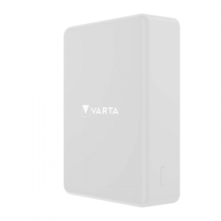 Varta Mag Pro Wireless Power Bank 10.000mAh - Valkoinen painos Varta Mag Pro Wireless Power Bank 10.000mAh - Valkoinen painos