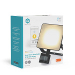 Nedis Smartlife Outdoor Light | Liiketunnistin | 1620 lm | Wi-Fi | 20 W | Lämpimästä kylmään valkoiseen | 3000 - 6500 K | Alumiini | Android™ / IOS