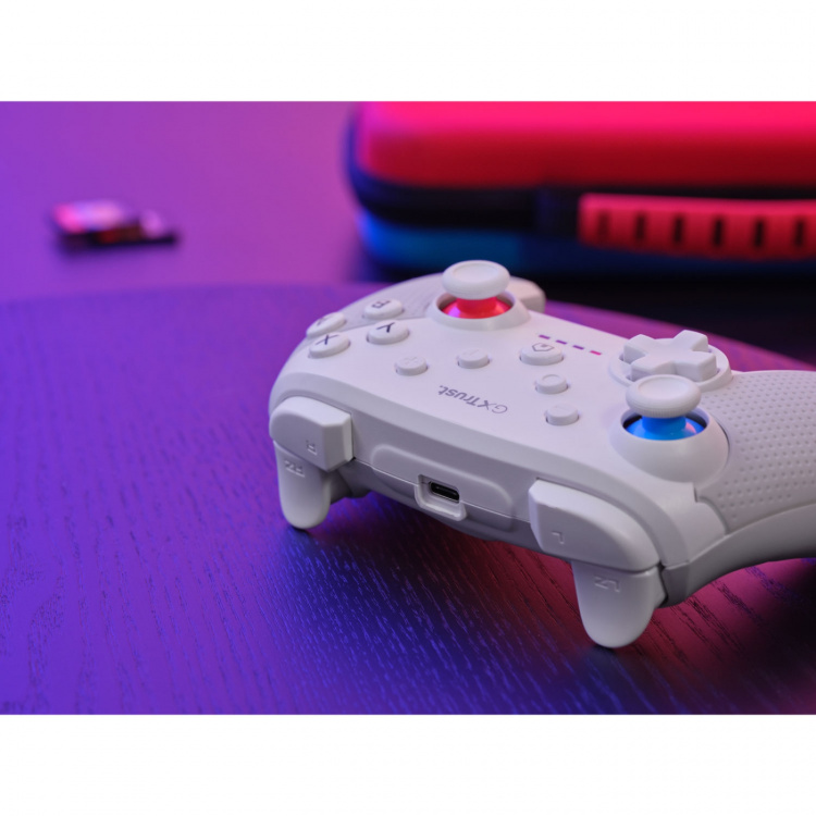Trust GXT 1246W Muta Trådlös handkontroll Nintendo Switch/Switch 2 Vit Trust GXT 1246W Muta Trådlös handkontroll Nintendo Switch/Switch 2 Vit