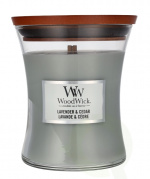 WoodWick Lavender & Cedar Medium Hourglass Candle 0