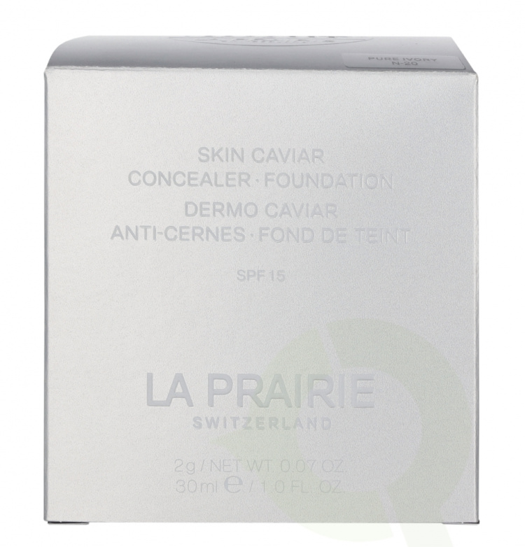 La Prairie Skin Caviar Foundation SPF15 30 ml Pure Ivory N-20