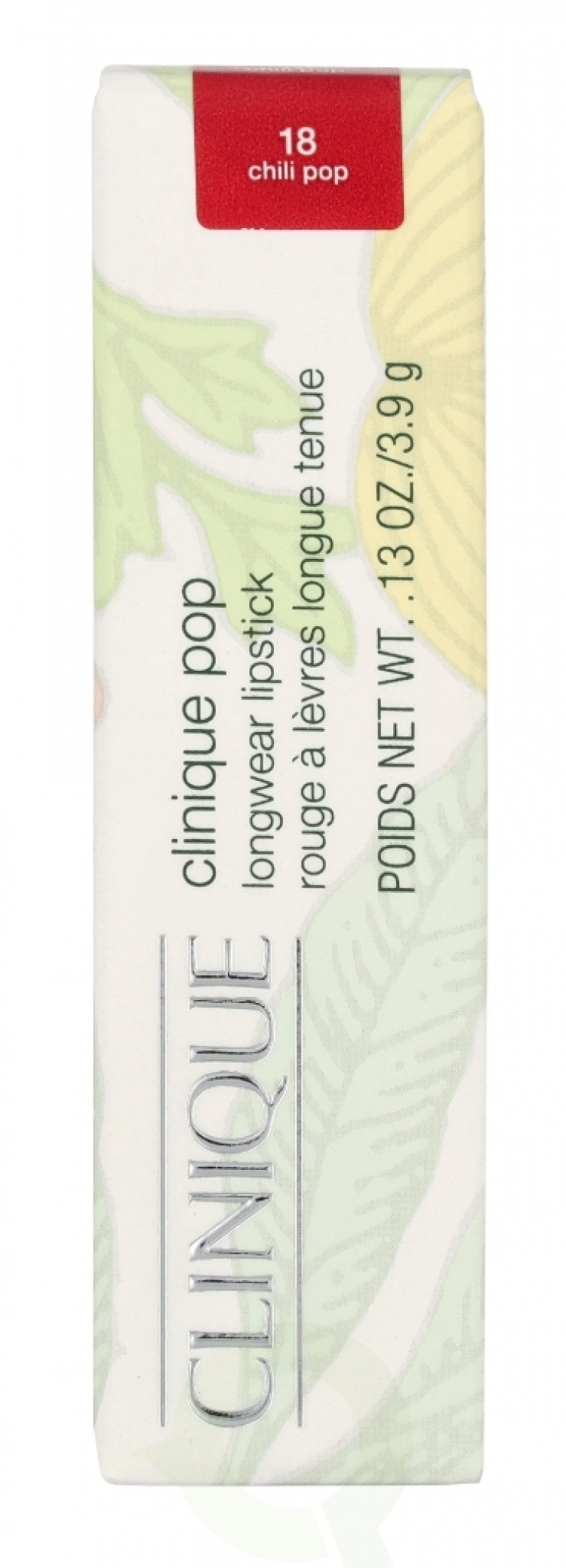 Clinique Pop Longwear Matte Lipstick 3.9 g #18 Chili Pop