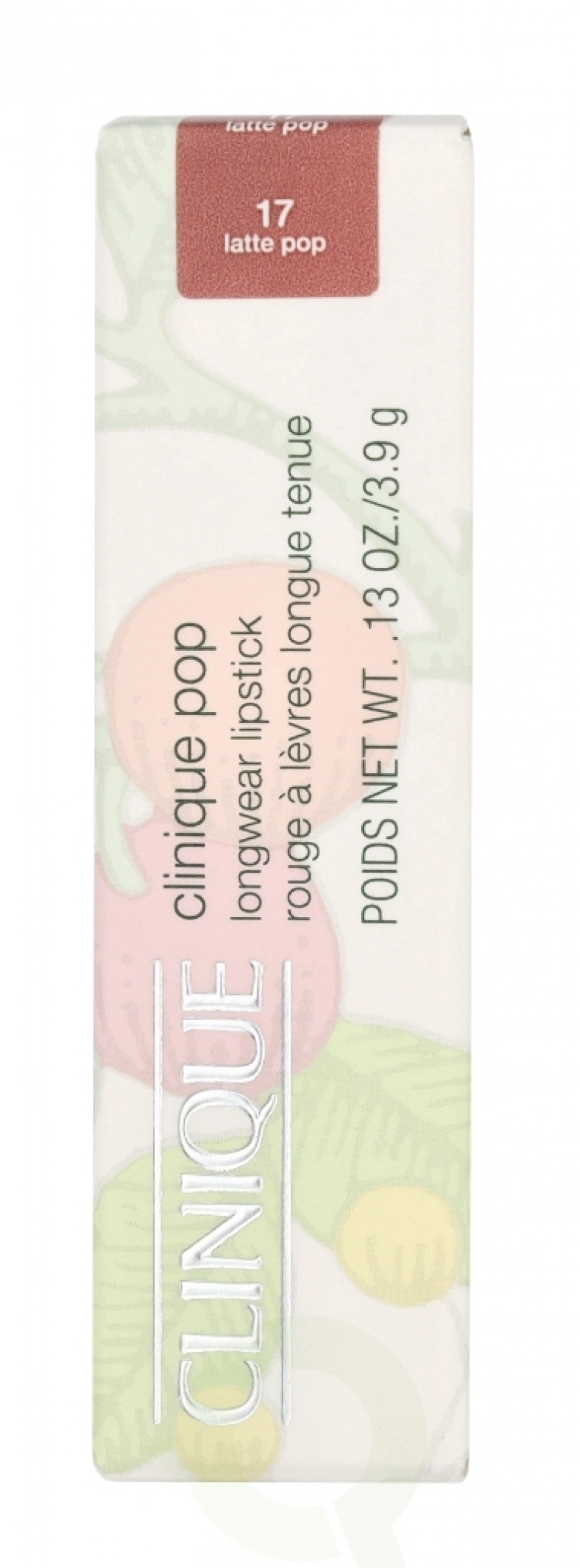 Clinique Pop Longwear Matte Lipstick 3.9 g #17 Latte Pop