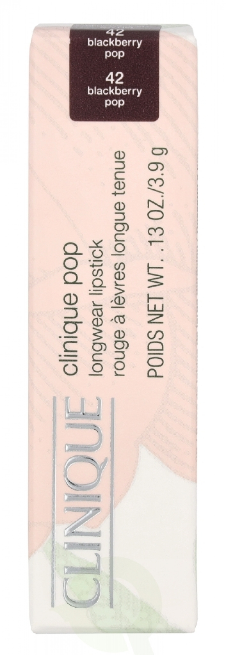 Clinique Pop Longwear Satin Lipstick 3.9 g #23 Blackberry Pop