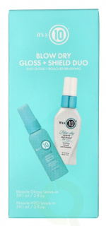 It\'s a 10 Blow Dry Gloss & Shield Duo Set 118.2 ml Leave-in 59,1ml/H2O Shield 59,1ml