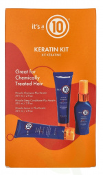 It\'s a 10 Keratin Trail Set 177.3 ml Shampoo 59,1ml/Conditioner 59,1ml/Leave-in 59,1ml