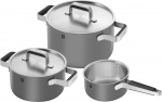 Zwilling Pure Kattila- ja pannusarja - Harmaa - 3-pcs