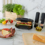 Champion Smörgåsgrill Multi Health 22x12cm 750W SG400 Svart Champion Smörgåsgrill Multi Health 22x12cm 750W SG400 Svart