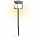 Philips Blaise Piedestal Solcell LED 250/20lm Svart