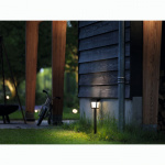 Philips Nissa Piedestal Solcell LED 250/20lm Svart Philips Nissa Piedestal Solcell LED 250/20lm Svart