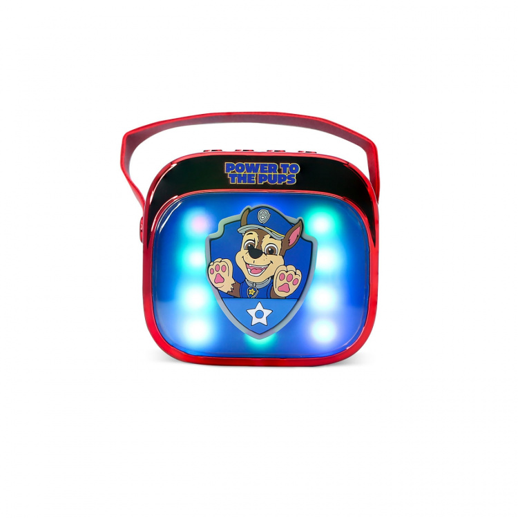 Paw Patrol Karaoke Kaiutin Mikrofonilla Paw Patrol Popsing LED