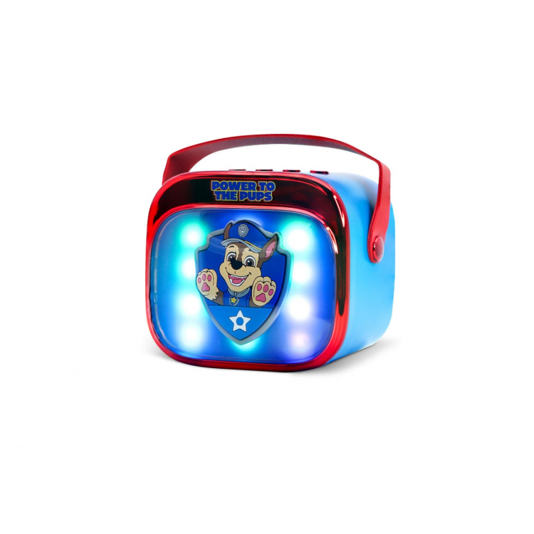 Paw Patrol Karaoke Kaiutin Mikrofonilla Paw Patrol Popsing LED