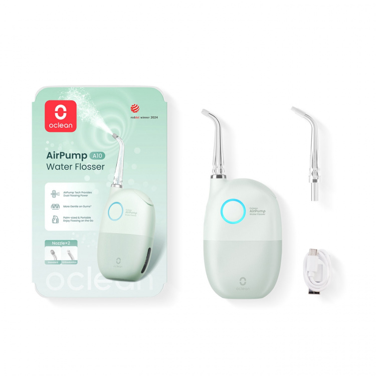 Oclean Vesihuuhtelulaite AirPump A10 Vihreä