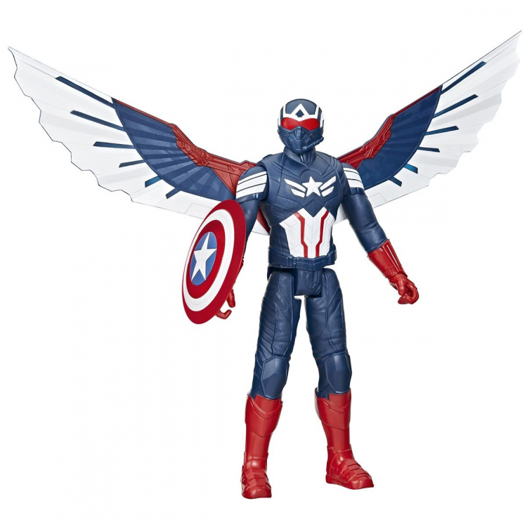 Marvel Avengers Titan Hero 12 Inch Deluxe Figure Captain America NWO