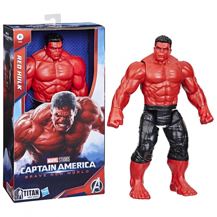 Marvel Avengers Titan Hero 12 Inch Deluxe Figure Red Hulk NWO