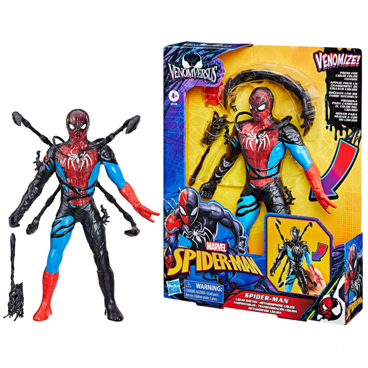 Marvel Spider-Man 11 Inch Venomversus Spider-Man Liquid Shifter Marvel Spider-Man 11 Inch Venomversus Spider-Man Liquid Shifter