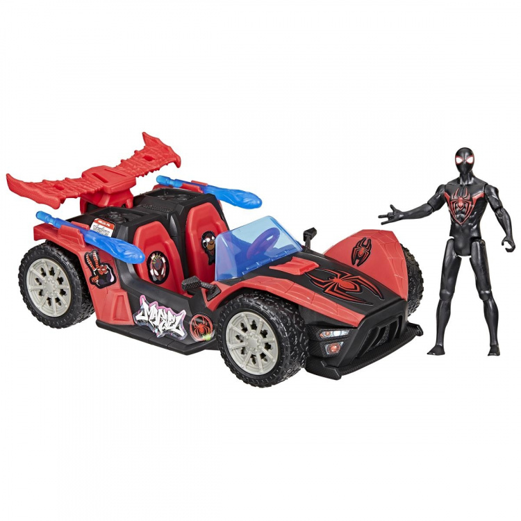 Marvel Spider-Man 4 Inch Venomversus Miles Remix Blast Racer Marvel Spider-Man 4 Inch Venomversus Miles Remix Blast Racer