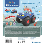 Clementoni Stunt Wheels Pullback Car Police Clementoni Stunt Wheels Pullback Car Police