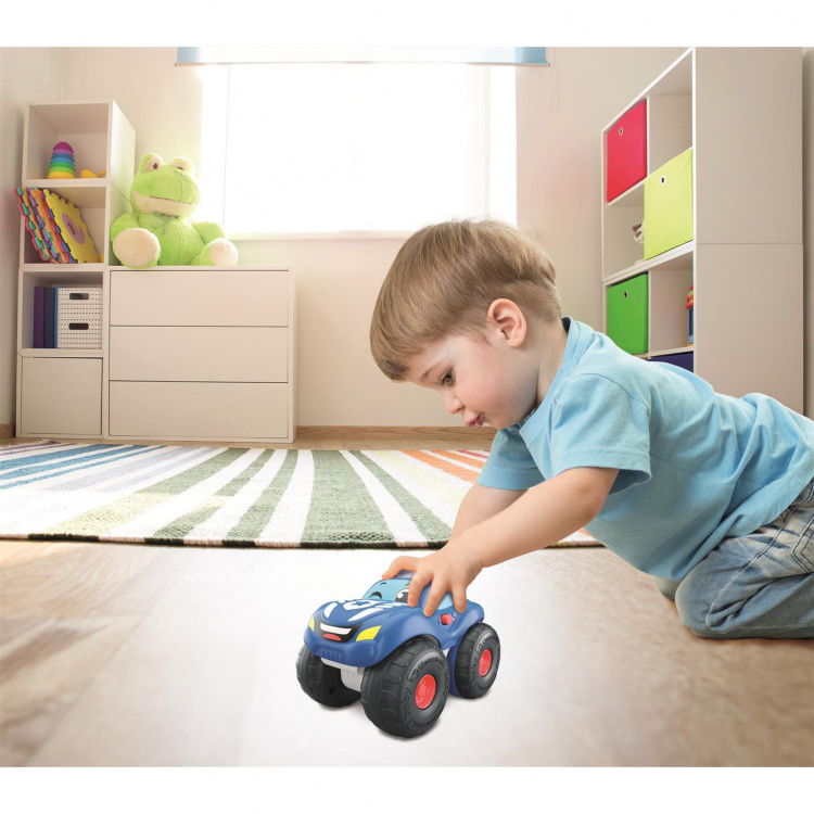 Clementoni Stunt Wheels Pullback Car Police Clementoni Stunt Wheels Pullback Car Police