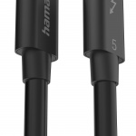 Hama Kaapeli USB-C Thunderbolt 5 80 Gbit/S Ultra-Hd 8K 1.0M Musta