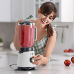 BLACK+DECKER Tehosekoitin Jar Blender 1000W Valkoinen