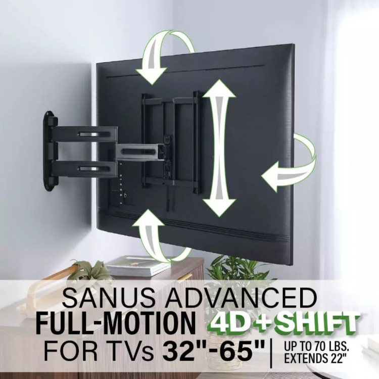 SANUS TV-Teline 4D Max Vesa 400x400 32