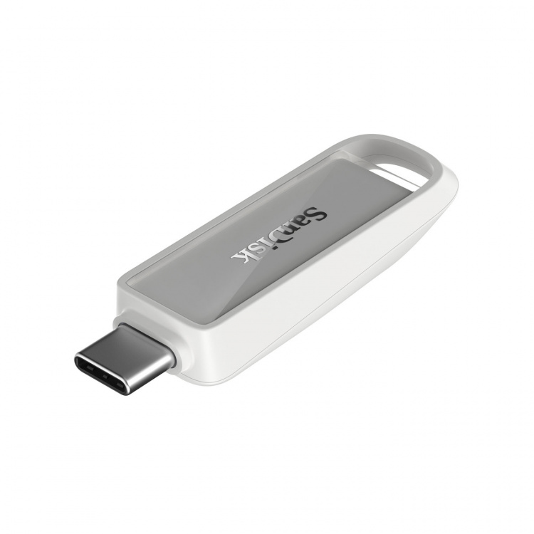 SanDisk USB-muistitikku Phone Drive USB-C 128GB Arktinen Valkoinen