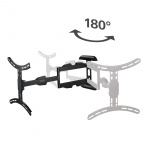 Hama Seinäteline Tv Täysi Liike Pitkä Varsi VESA 400x400