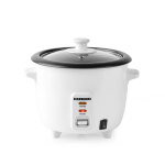 MELISSA Riisinkeitin | 0,6 l | 300 W | Tarttumaton pinnoite | Irrotettava kulho | Höyrykori | Lämpimänäpitotoiminto | Automaattinen poiskytkentä | Valkoinen väri MELISSA Riisinkeitin | 0,6 l | 300 W | Tarttumaton pinnoite | Irrotettava kulho | Höyrykori | Lämpimänäpitotoiminto | Automaattinen poiskytkentä | Valkoinen väri