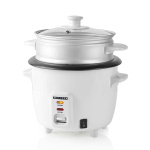 MELISSA Riisinkeitin | 0,6 l | 300 W | Tarttumaton pinnoite | Irrotettava kulho | Höyrykori | Lämpimänäpitotoiminto | Automaattinen poiskytkentä | Valkoinen väri MELISSA Riisinkeitin | 0,6 l | 300 W | Tarttumaton pinnoite | Irrotettava kulho | Höyrykori | Lämpimänäpitotoiminto | Automaattinen poiskytkentä | Valkoinen väri
