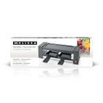 MELISSA Raclette / Gourmet-setti | 2 henkilöä | 400 W | 23 x 10 cm | Tarttumaton pinnoite