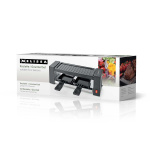 MELISSA Raclette / Gourmet-setti | 2 henkilöä | 400 W | 23 x 10 cm | Tarttumaton pinnoite