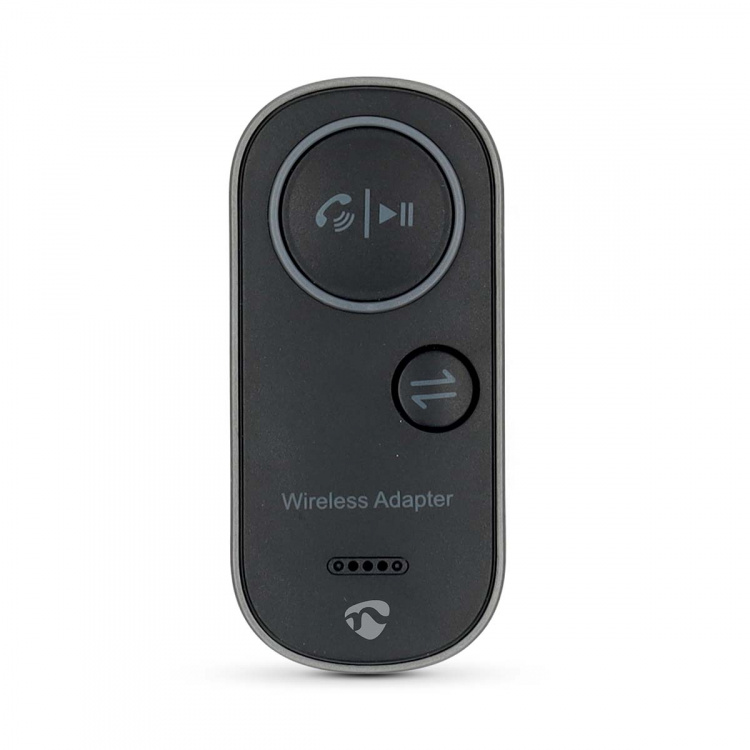 Nedis Bluetooth ® lähetin/vastaanotin | Audio- / video- / datayhteyksien syöttö: USB-C™ Female | Audio- / video- / datayhteyksien ulostulo: 1x 3.5 mm | SBC | Enintään 1 laite | Suurin akun toistoaika: 8.5 tuntia | Musta