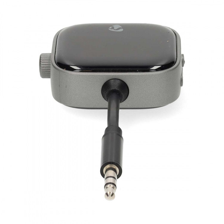 Nedis Bluetooth ® lähetin/vastaanotin | Audio- / video- / datayhteyksien syöttö: USB-C™ Female | Audio- / video- / datayhteyksien ulostulo: USB-C™ Female | SBC | Jopa 2 laitetta | Suurin akun toistoaika: 13 tuntia | Musta
