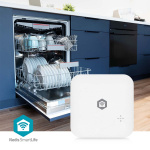 Nedis SmartLife Vedenilmaisin | Wi-Fi | Paristokäyttöinen | Jatko-osa sisältyy | Maks. akunkesto: 24 Kuukautta | 80 dB | Valkoinen