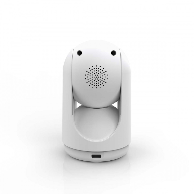 Nedis SmartLife Sisäkamera | 3MP Full HD 1296p | Kääntö/kallistus | MicroSD (ei sisälly) / Onvif / Pilvipalvelutallennus (valinnainen) | Liiketunnistimella | Yökuvaus | Valkoinen