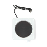 MELISSA Sähkölämmityslevy | 1500 W | Ø 18,5 cm | 6 lämpöasetusta | Liukumattomat jalat | Valkoinen väri